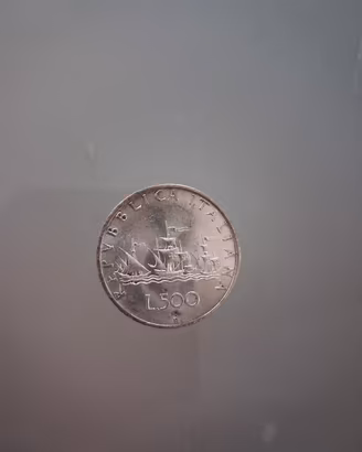 500 lire d'argento "Caravelle" 