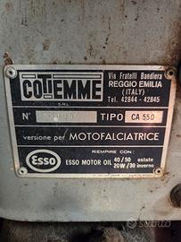 FALCIATRICE BCS A BENZINA CON CARRELLO