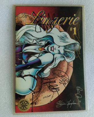Lady Death Lingerie #1 autographed 