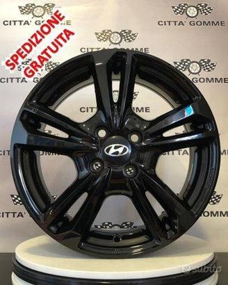 Cerchi in lega Hyundai i10 i20 Accent Atos Getz 15