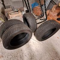 gomme invernali michelin  e  bridcertone