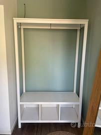 HEMNES armadio aperto IKEA