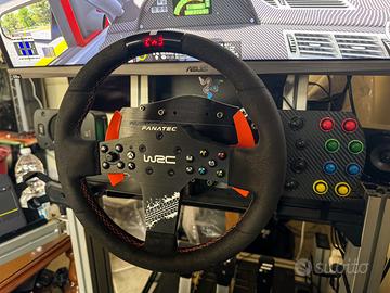 Setup Fanatec CSW 2.5 + VOLANTE WRC + PULSANTIERA