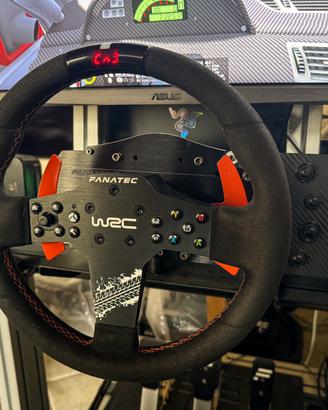 Setup Fanatec CSW 2.5 + VOLANTE WRC + PULSANTIERA