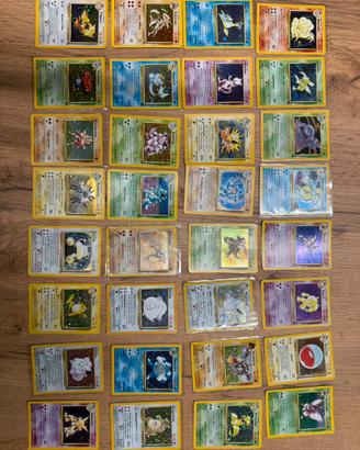 Carte pokemon vintage holo