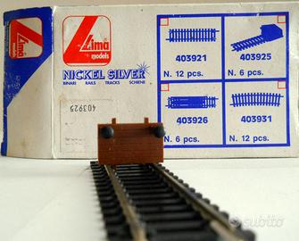 Lima Italia: binario paraurti terminale fine corsa