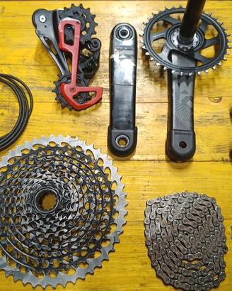 sram X0 rosso