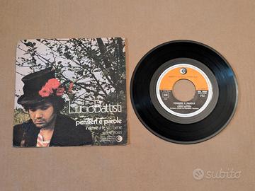 Vinile 45 giri- Lucio Battisti - Pensieri E Parole