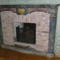 RIVESTIMENTO CAMINO D'EPOCA IN MARMO