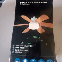 Ventilatore da soffito. nuovo