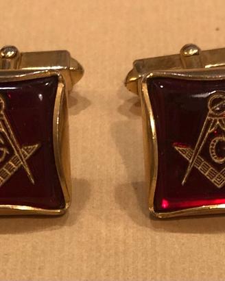 MASSONERIA_GEMELLI DA POLSO CAMICIA