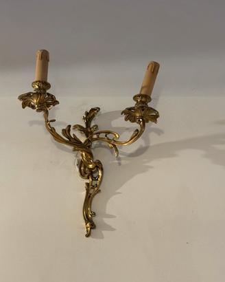 Candelabri in ottone da parete (applique)