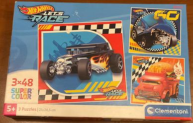 Puzzle delle hot wheels