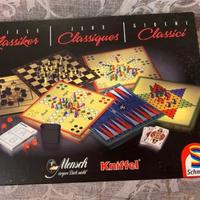 Scatola set giochi di società