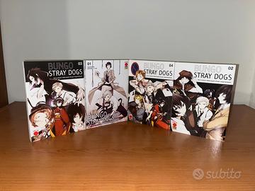 primi 4 volumi di BUNGO STRAY DOGS