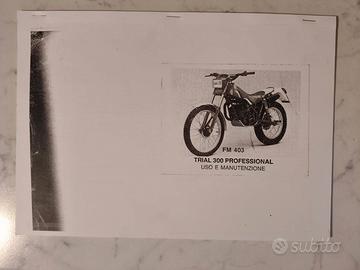 Libretto uso e manutenzione FANTIC 301 TRIAL