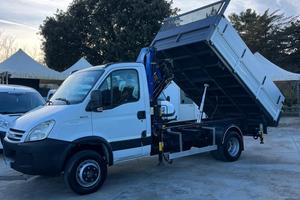 Iveco Daily 60c15 Ribaltabile Trilaterale con GRU