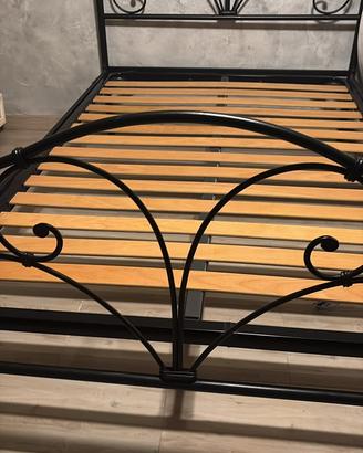 Letto in ferro battuto 1 piazza e mezza