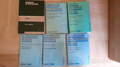 Libri sociologia e servizio sociale