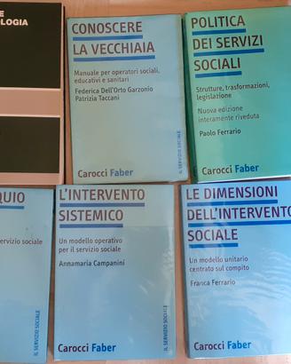 Libri sociologia e servizio sociale