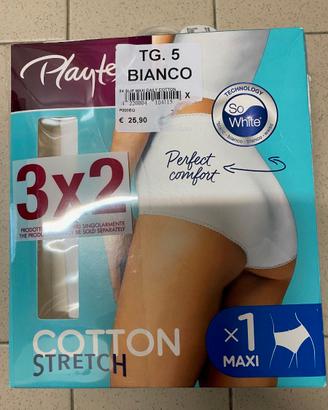 Mutande in cotone marca Playtex TG 5