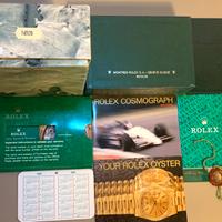 Rolex Box Daytona 1990 set completo