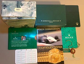 Rolex Box Daytona 1990 set completo