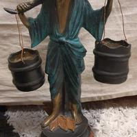Portatore d'acqua in metallo