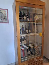vetrina frigo per bottiglie