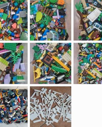 Lego city/ninjago/friends - lotto a kg + cingoli