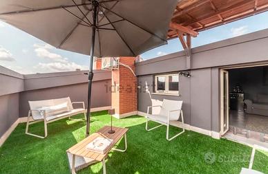 Loft con terrazza ad Campus biomedico