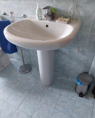 Lavabo bagno classico con colonna