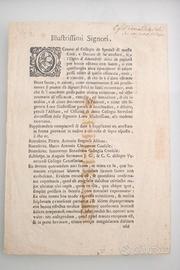 antichi documenti