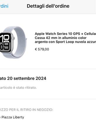 Apple Watch serie 10