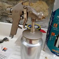 Pistola x compressore con tazza inferiore-vintage