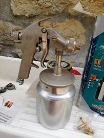 Pistola x compressore con tazza inferiore-vintage