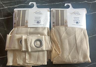 Tende 140x260 Coppia nuove beige
