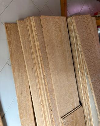 Parquet di rovere sbiancato