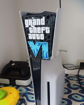 Cover estetica 3D PS5 GTA VI