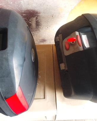 Coppia valige moto laterali
