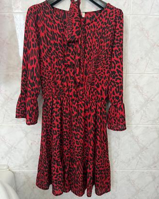 Vestito animalier Tg.S Kontatto