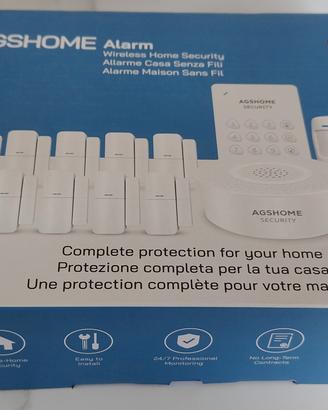 Sistema Allarme Casa Senza Fili Agshome WiFi Nuovo