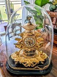 Parigina, orologio in bronzo dorato, XIX sec. '800