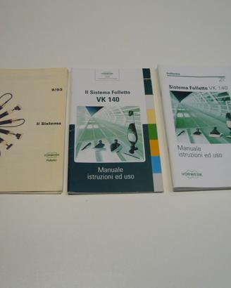 Vorwerk Folletto manuali istruzioni d'uso
