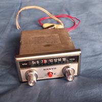 Sanyo autoradio da macchina vintage anni 60-70