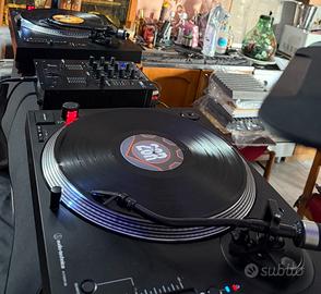 Giradischi audio technica lp 120 + ortofon (COPPIA