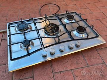 Piano cottura a gas 5 fuochi 75cm