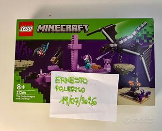 Lego Minecraft The Ender Dragon and End Ship 21264