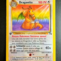 Dragonite Fossil IT 19/62 1° Edizione Pokémon