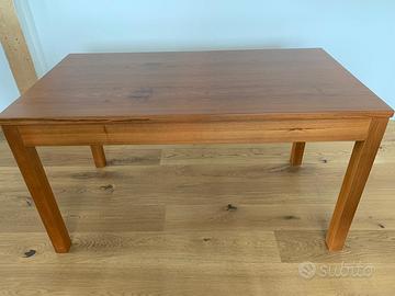 Tavolo pranzo su misura in legno TEAK allungabile